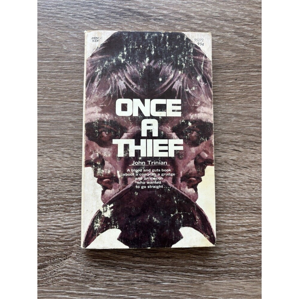 Once A Thief by John Trinian 1971 Vintage A Manor Book Paperback